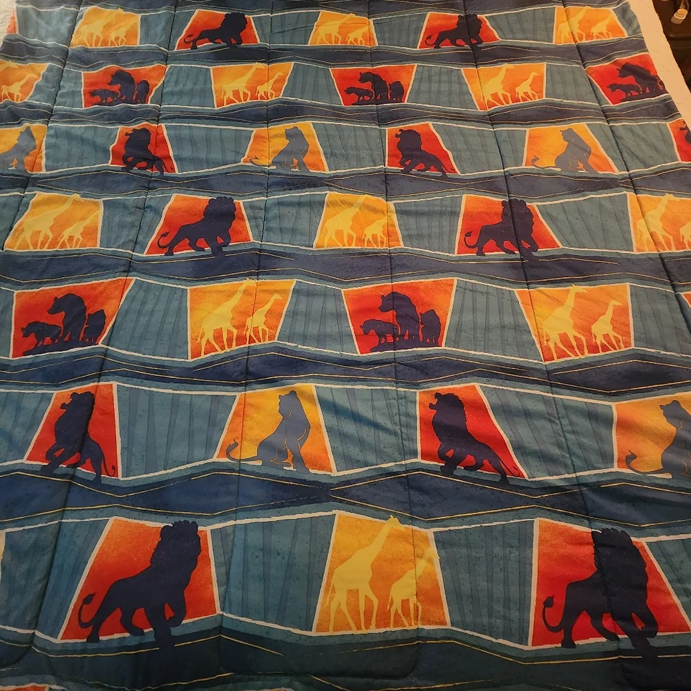 Disney The Lion King Microfiber Twin‎ Comforter Only - Long Live The King Simba